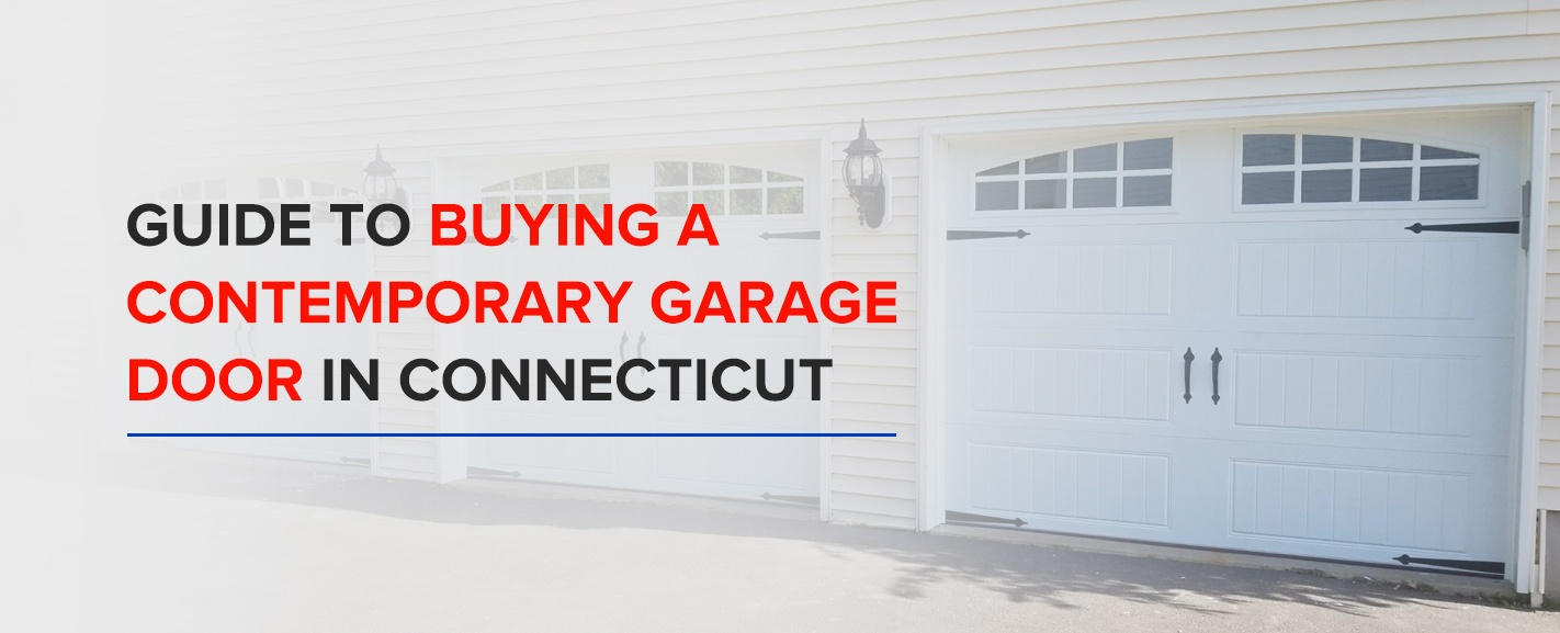 Contemporary Garage Door Buying Guide