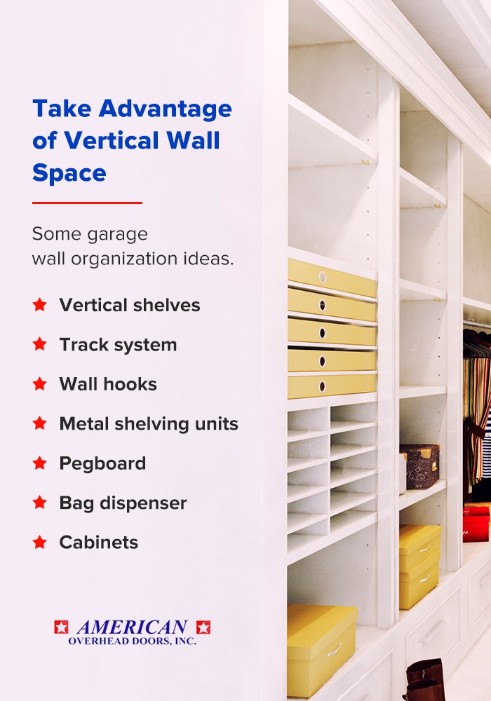 Vertical Wall Space and Garage Storage