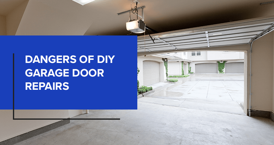 Dangers of DIY Garage Door Repairs