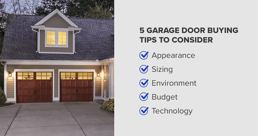 5 Garage Door Buying Tips to Consider