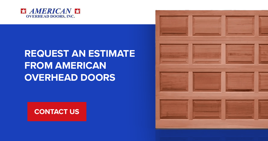 Request an Estimate From American Overhead Doors