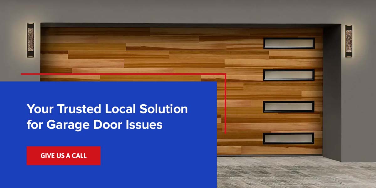 Your Trusted Local Solution for Garage Door Issues